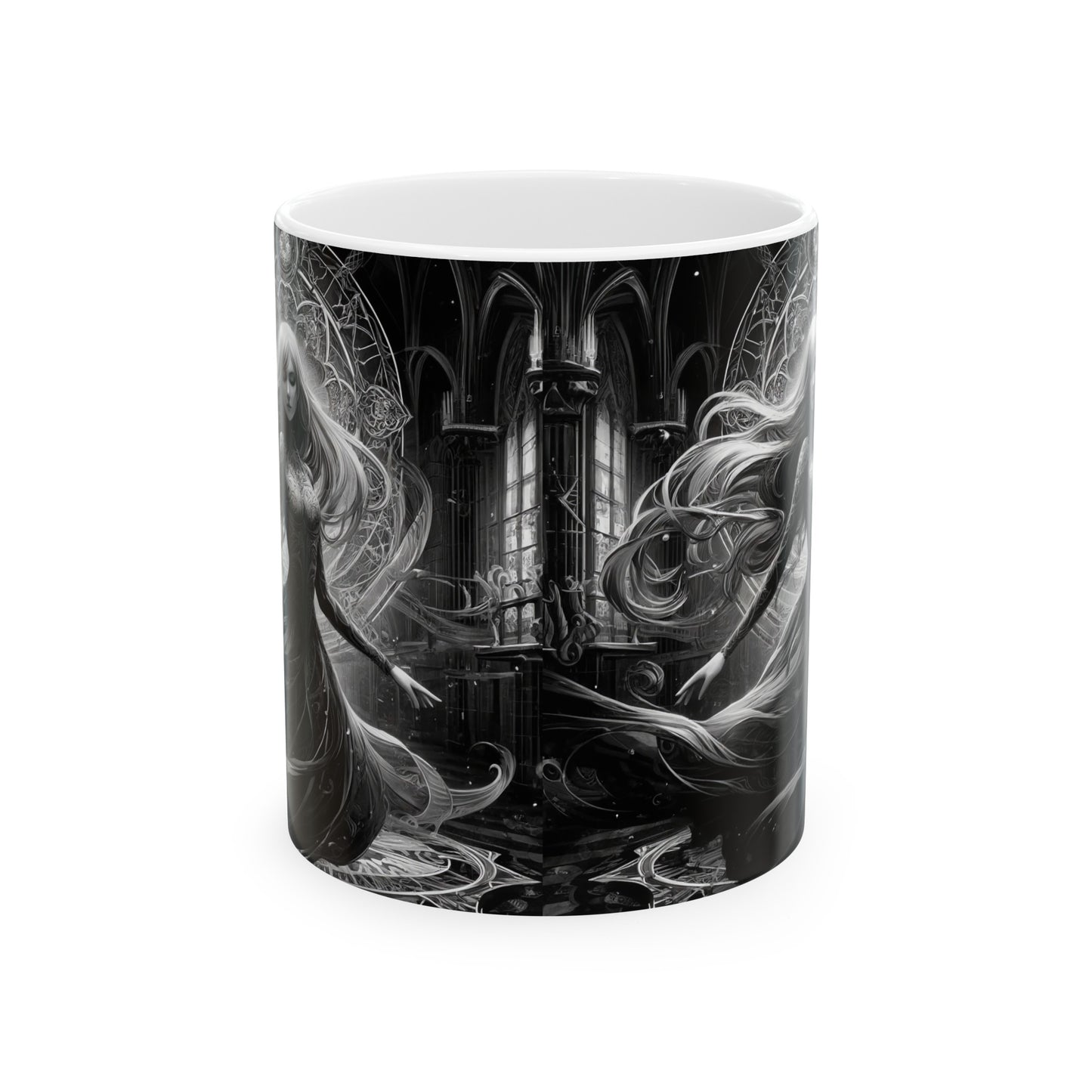 VIRGO GOTHIC Ceramic Mug, (11oz, 15oz)