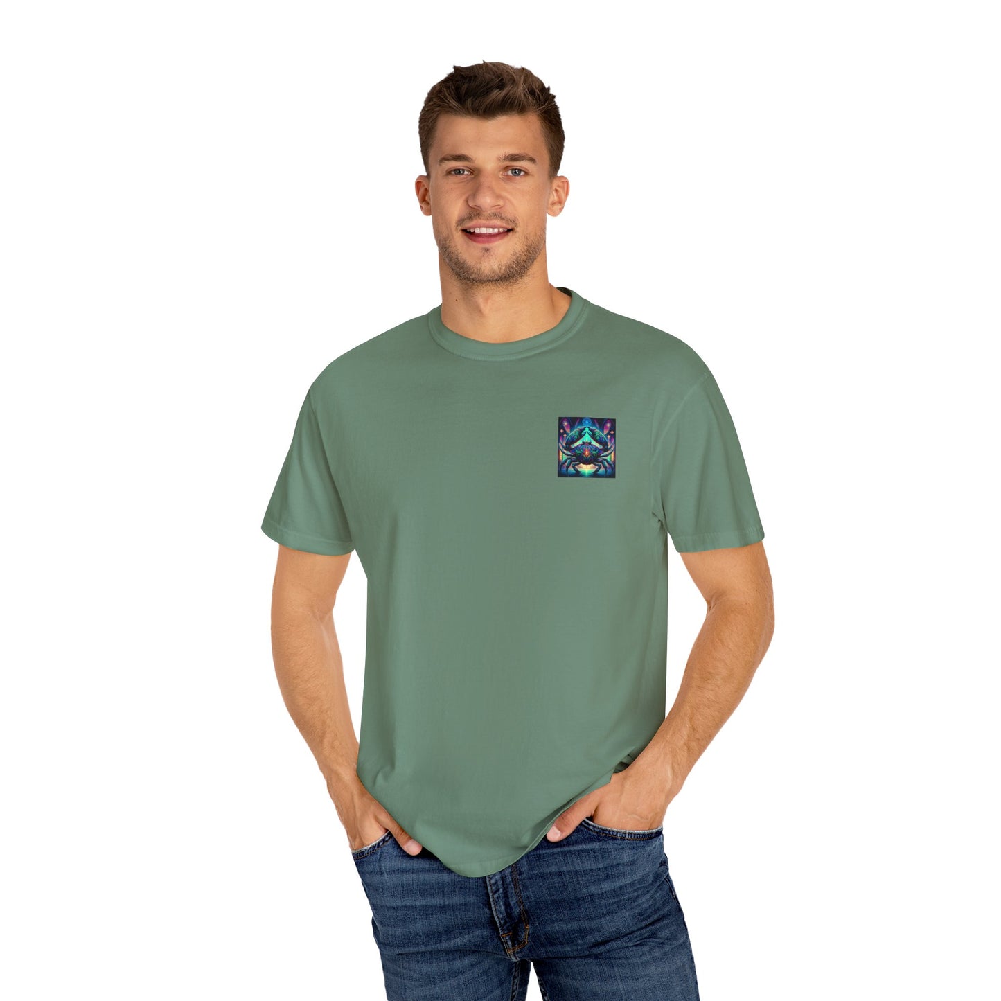 ZODIAC SIGN CANCER Unisex Garment-Dyed T-shirt