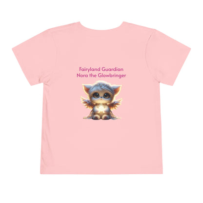 Toddler Short Sleeve Tee Nora the Glowbringer