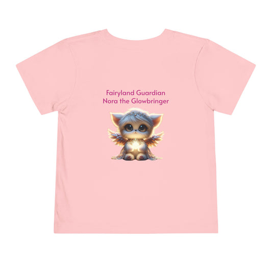 Toddler Short Sleeve Tee Nora the Glowbringer