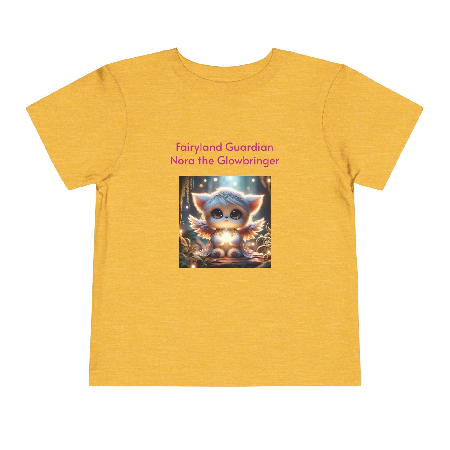 Toddler Short Sleeve Tee Nora the Glowbringer