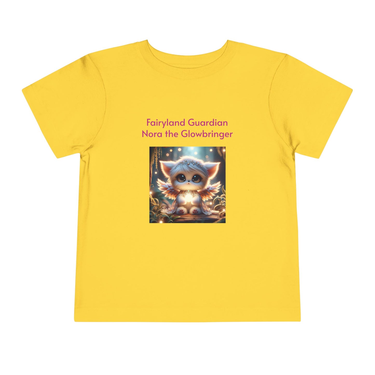 Toddler Short Sleeve Tee Nora the Glowbringer