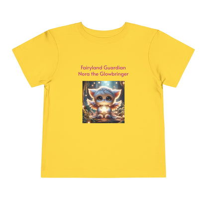 Toddler Short Sleeve Tee Nora the Glowbringer