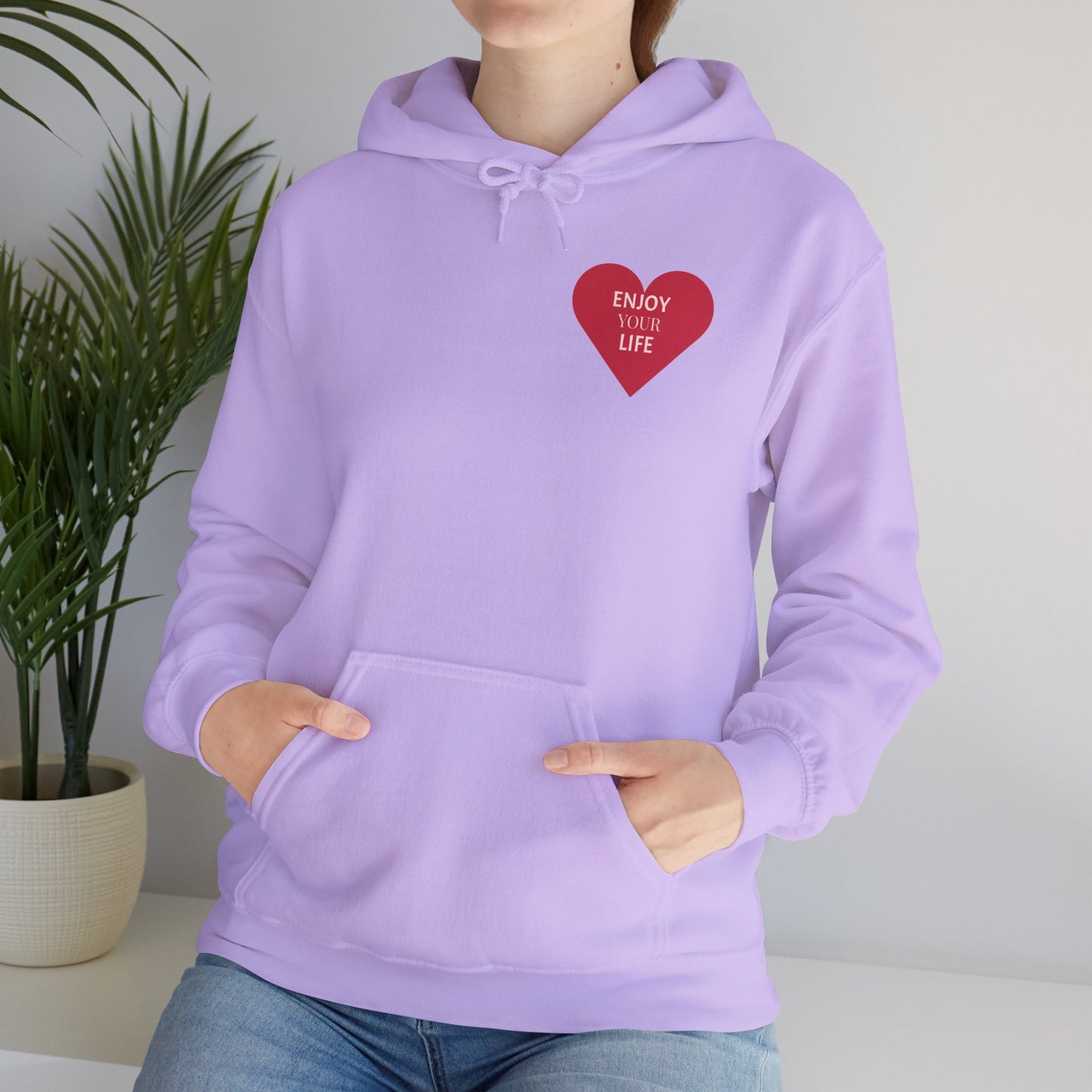 Unisex Heavy Blend™ Hooded Sweatshirt ENJOY YOUR LIVE