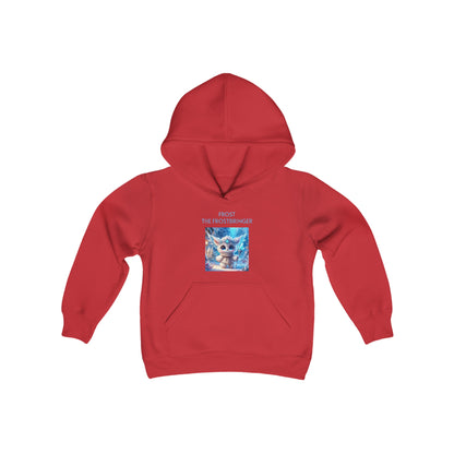 Youth Heavy Blend Hooded Sweatshirt Frost the Frostbringer