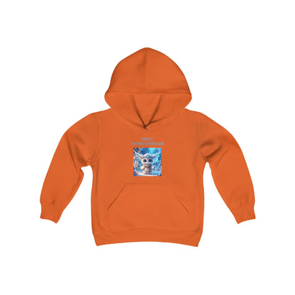 Youth Heavy Blend Hooded Sweatshirt Frost the Frostbringer