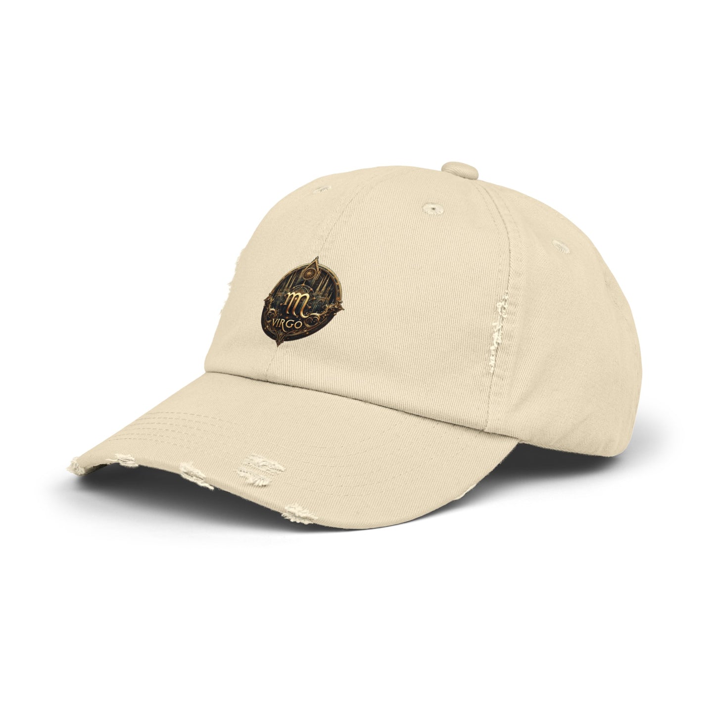 VIRGO Unisex Distressed Cap