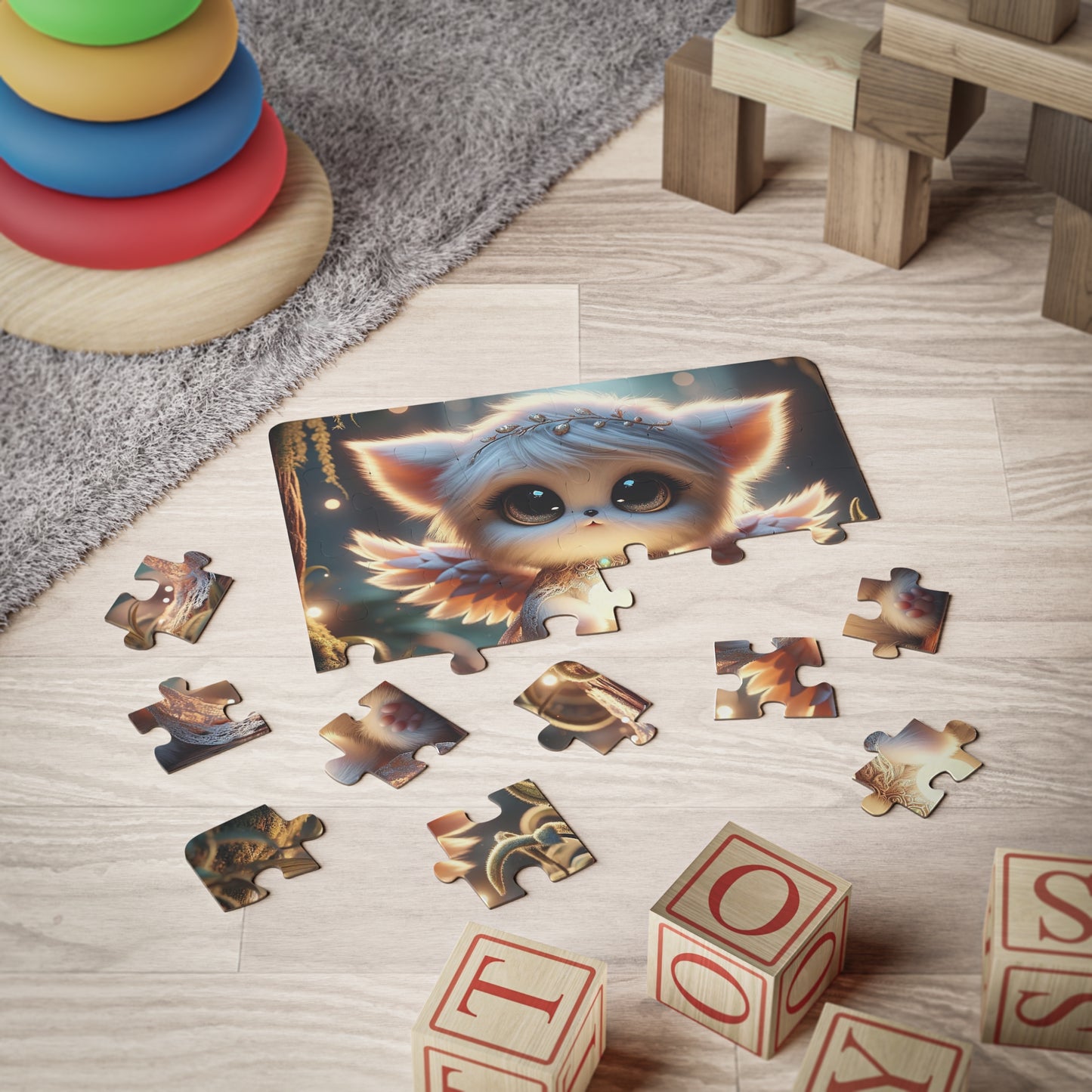 Kids' Puzzle, 30-Piece Nora the Glowbringer