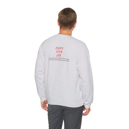 Unisex Heavy Blend™ Crewneck Sweatshirt ENJOY YOUR LIFE