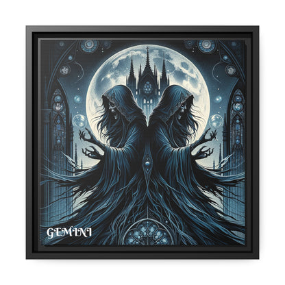 GEMINI Matte Canvas, Black Frame
