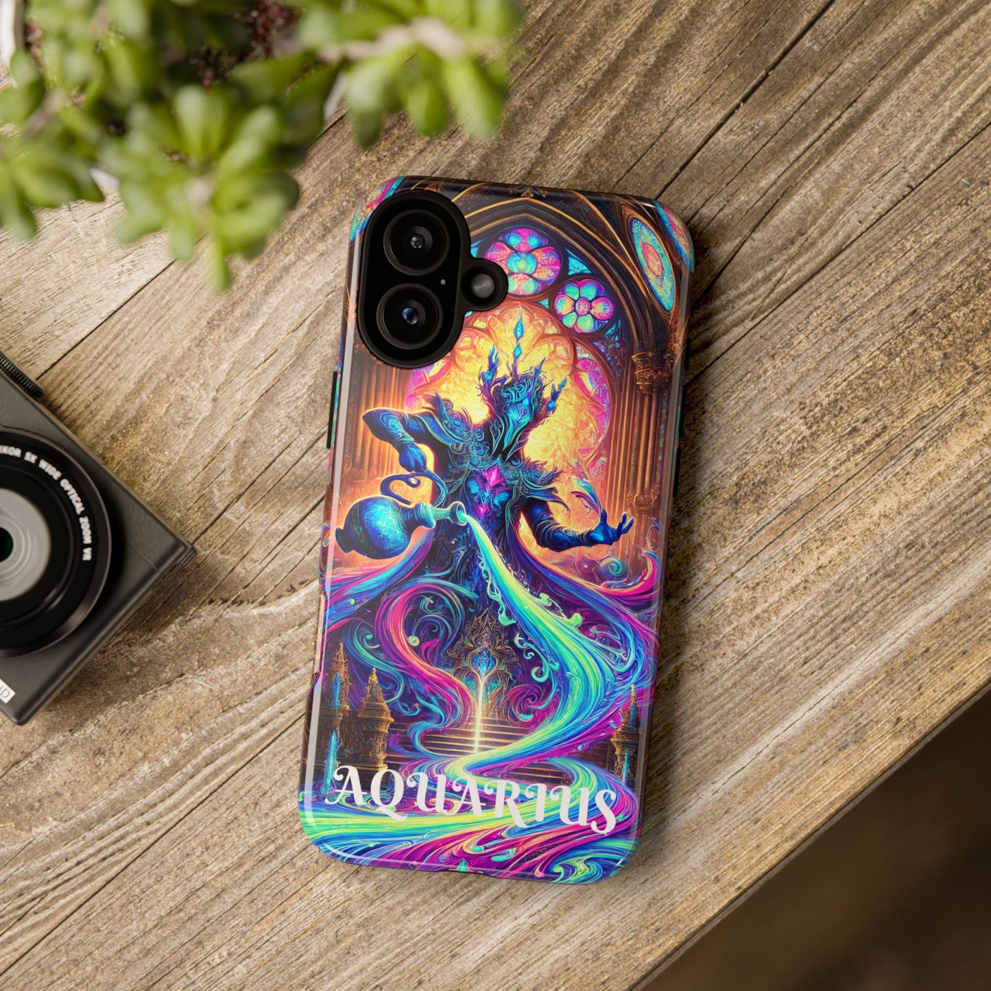 iPhone Tough Cases Fantasy Zodiac Sign Aquarius