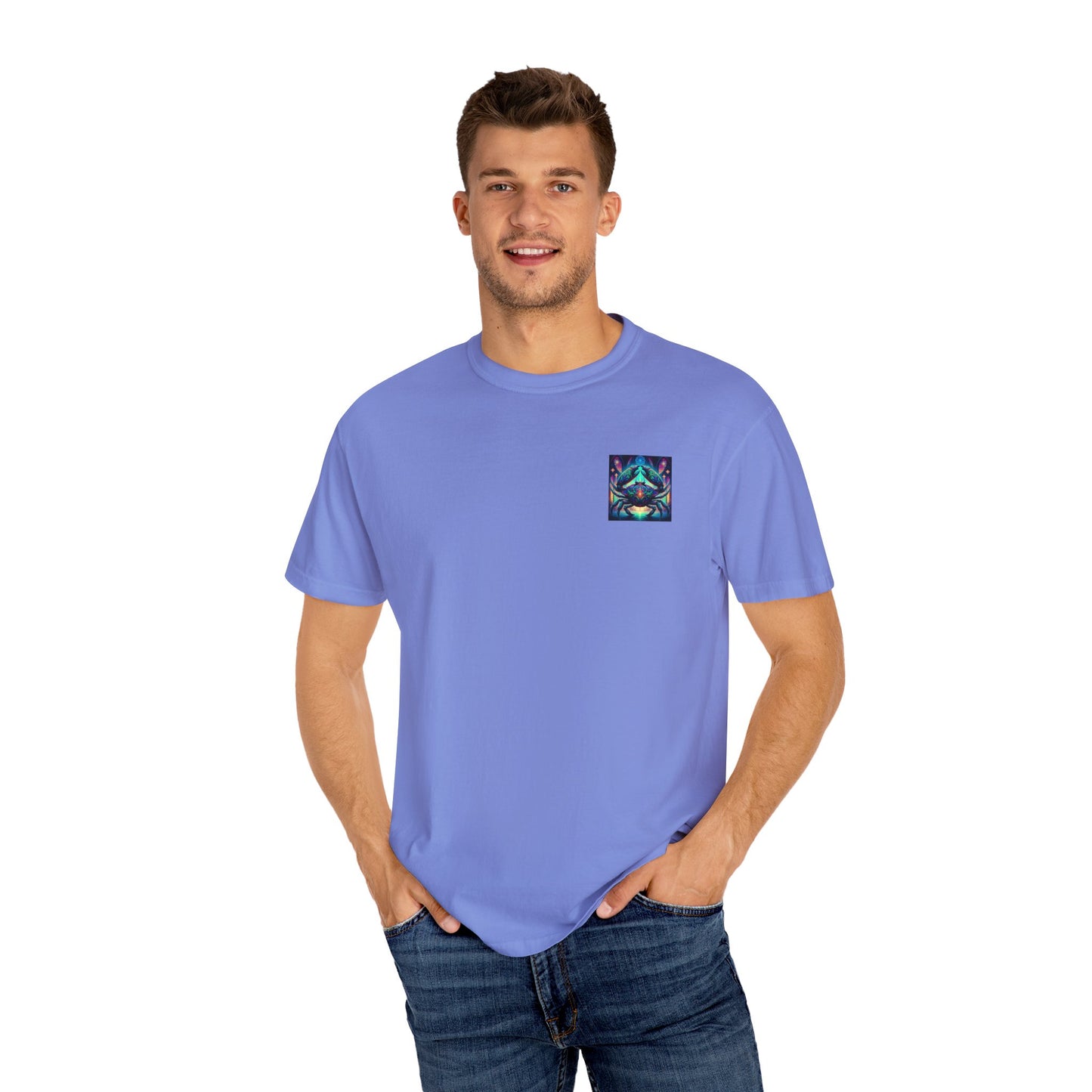 ZODIAC SIGN CANCER Unisex Garment-Dyed T-shirt