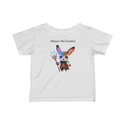 Infant Fine Jersey Tee Mason the Creator