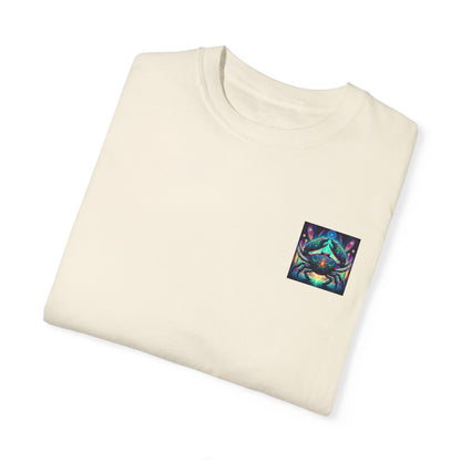 ZODIAC SIGN CANCER Unisex Garment-Dyed T-shirt