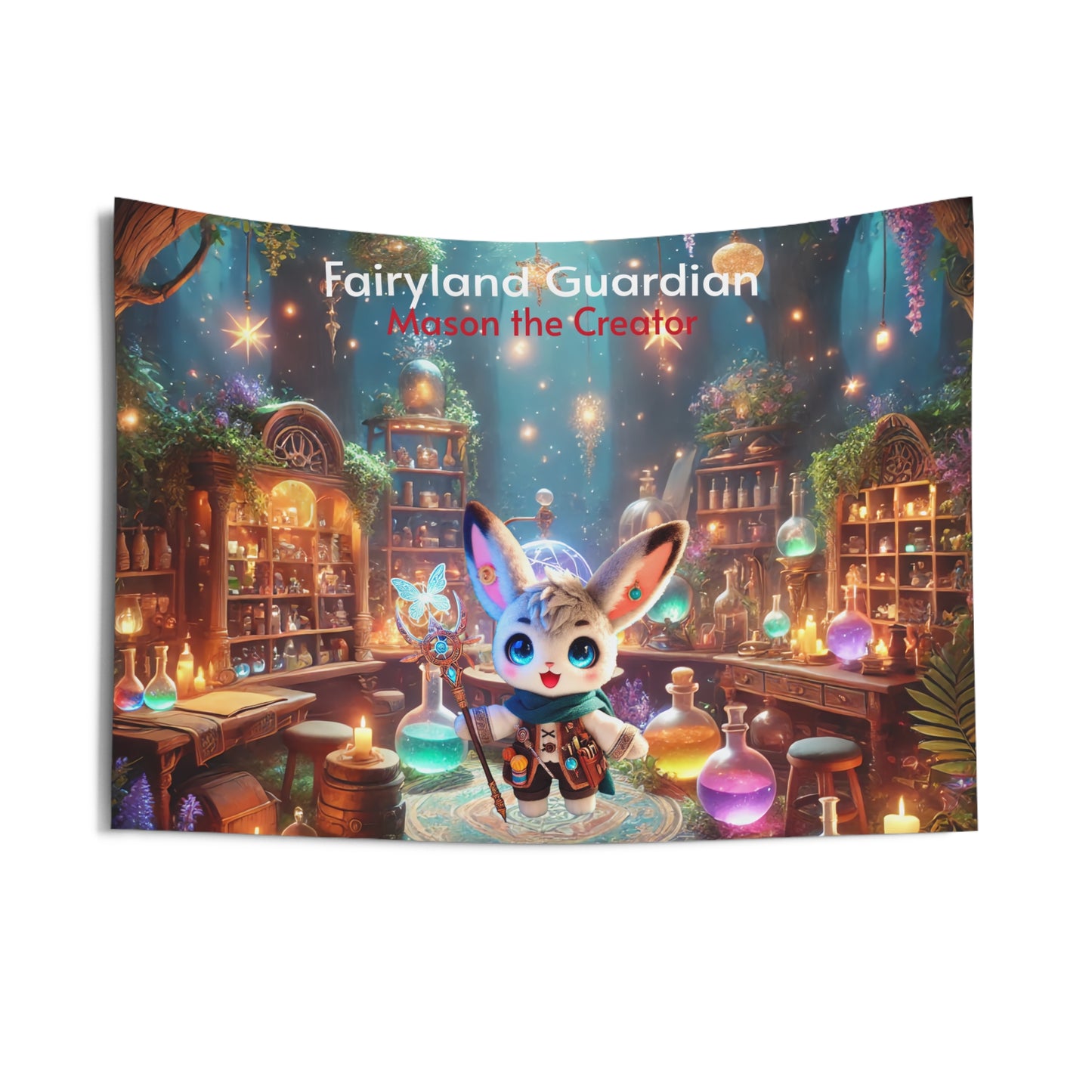 Indoor Wall Tapestries Mason the Creator