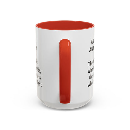 Mystical ANNA Name Mug – Witchy Quote Mugs – “She Walks Between Worlds” & “The Friend Who Stays”