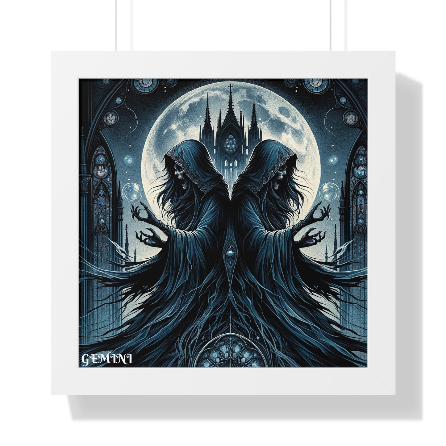 GEMINI Framed Vertical Poster
