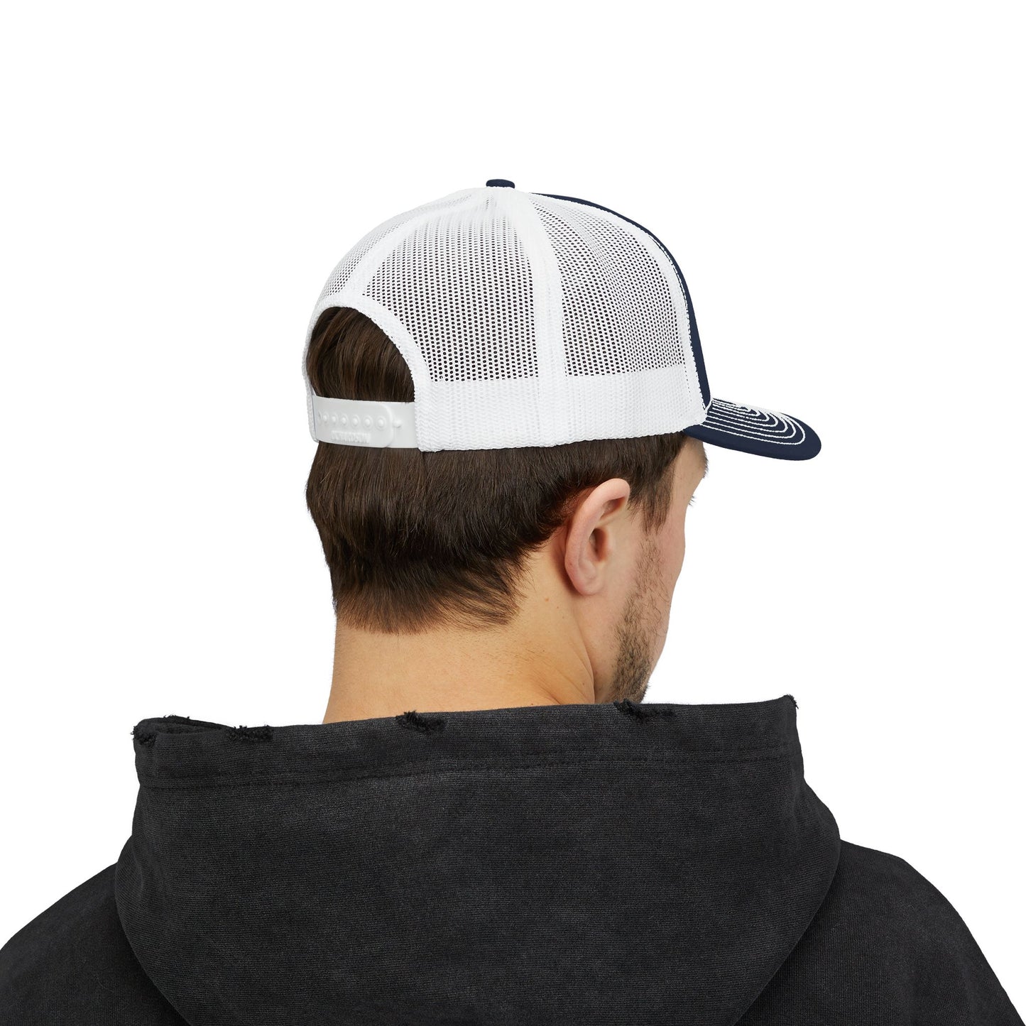 Snapback Trucker Cap Enjoy Your Life white