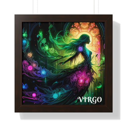 VIRGO Framed Vertical Poster