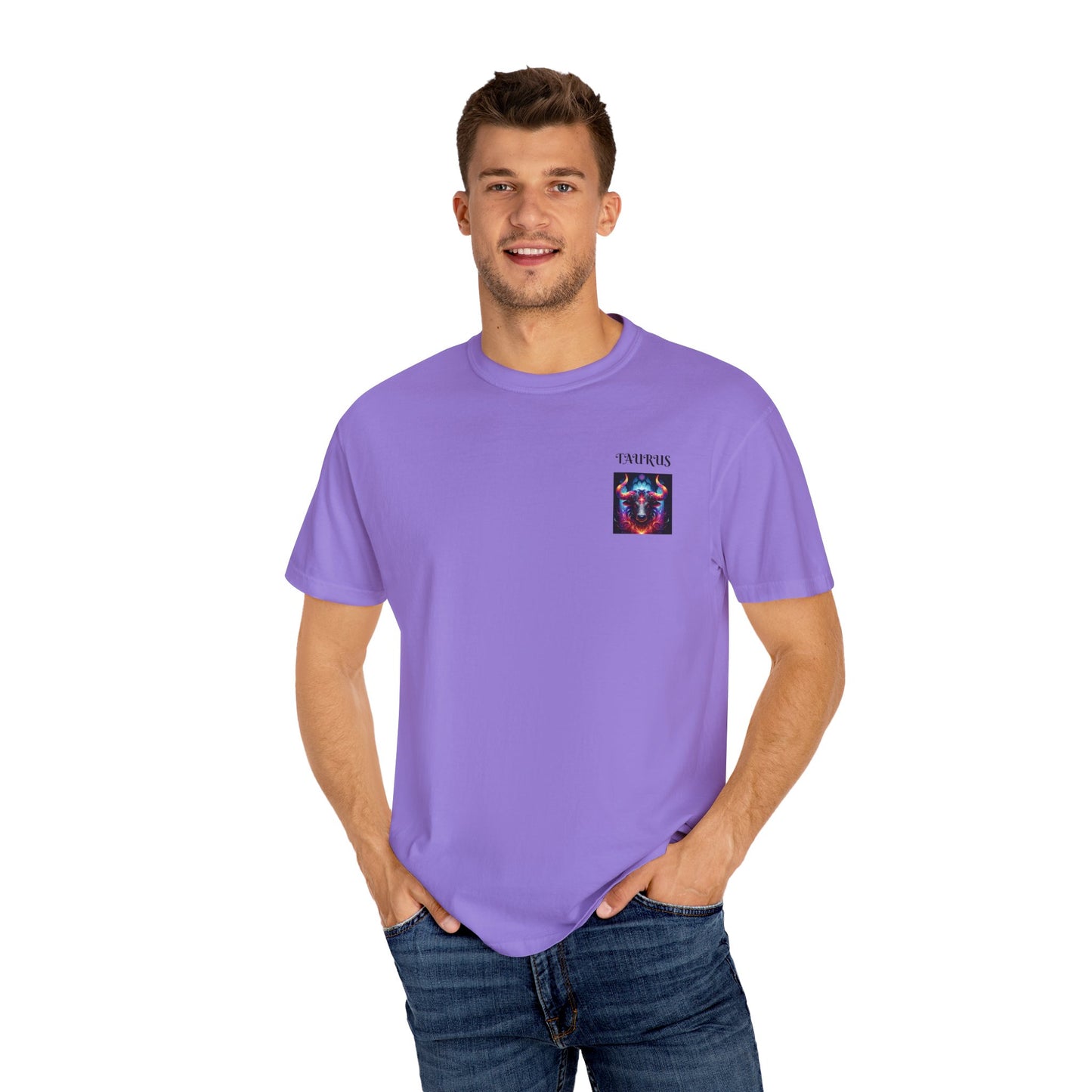 TAURUS Unisex Garment-Dyed T-shirt