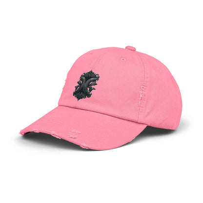 PISCES Unisex Distressed Cap