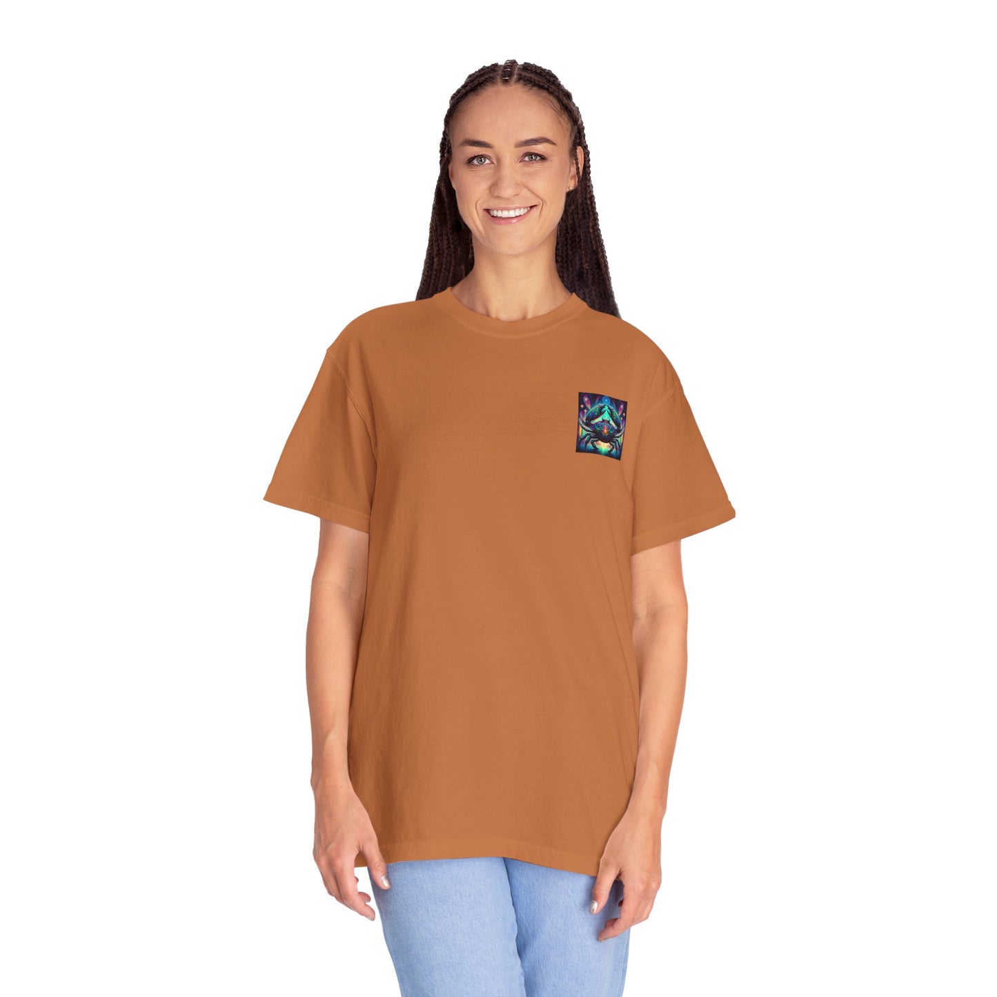 ZODIAC SIGN CANCER Unisex Garment-Dyed T-shirt