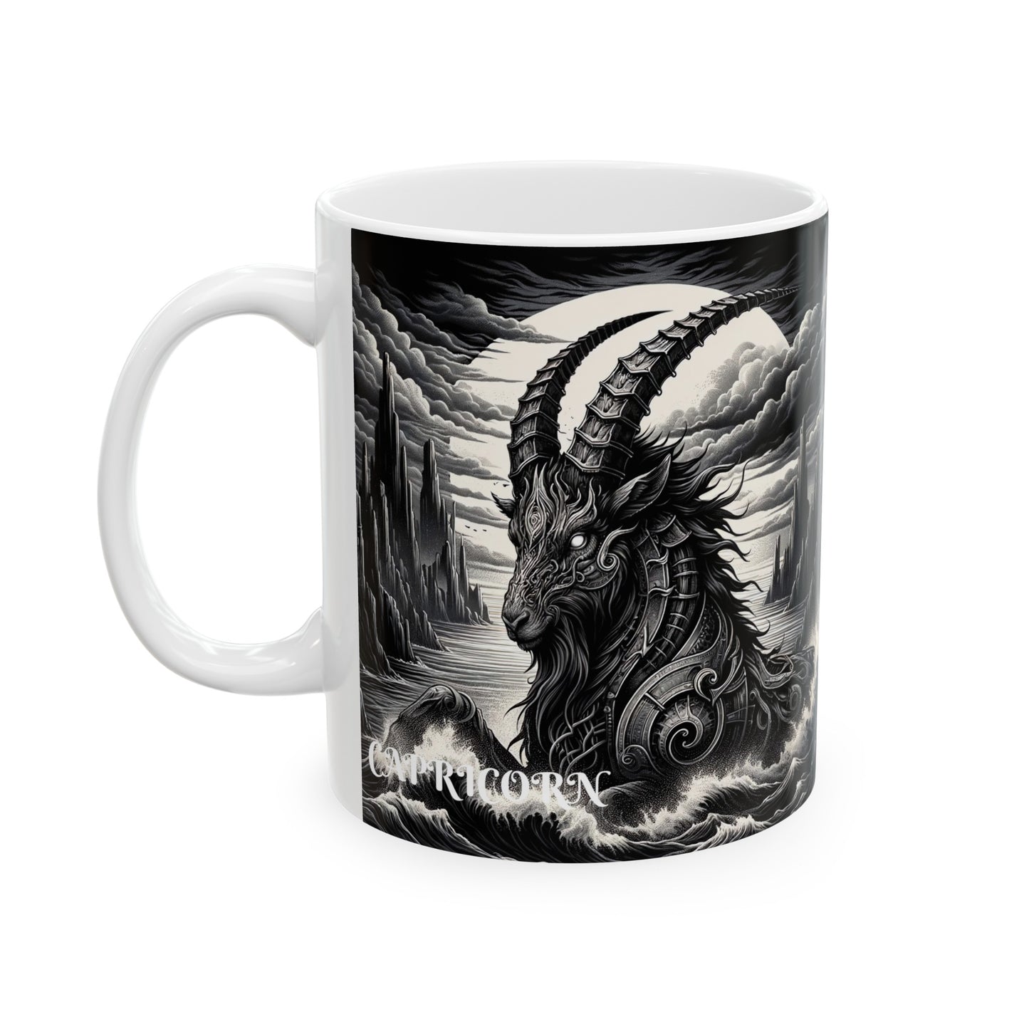 CAPRICORN GOTHIC Ceramic Mug, (11oz, 15oz)
