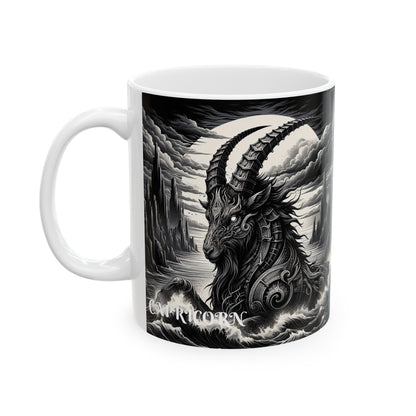 CAPRICORN GOTHIC Ceramic Mug, (11oz, 15oz)