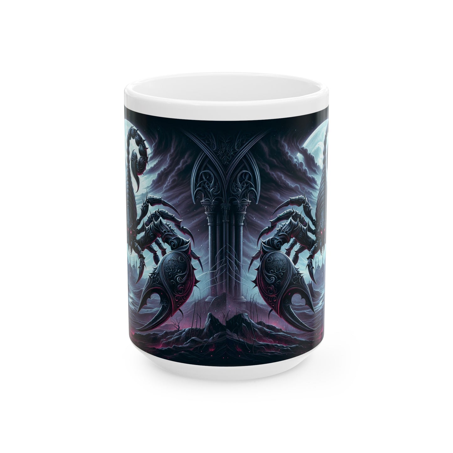 SCORPIO GOTHIC Ceramic Mug, (11oz, 15oz)