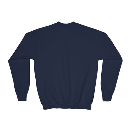 Youth Crewneck Sweatshirt Enjoy Your Life white