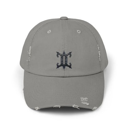 GEMINI Unisex Distressed Cap