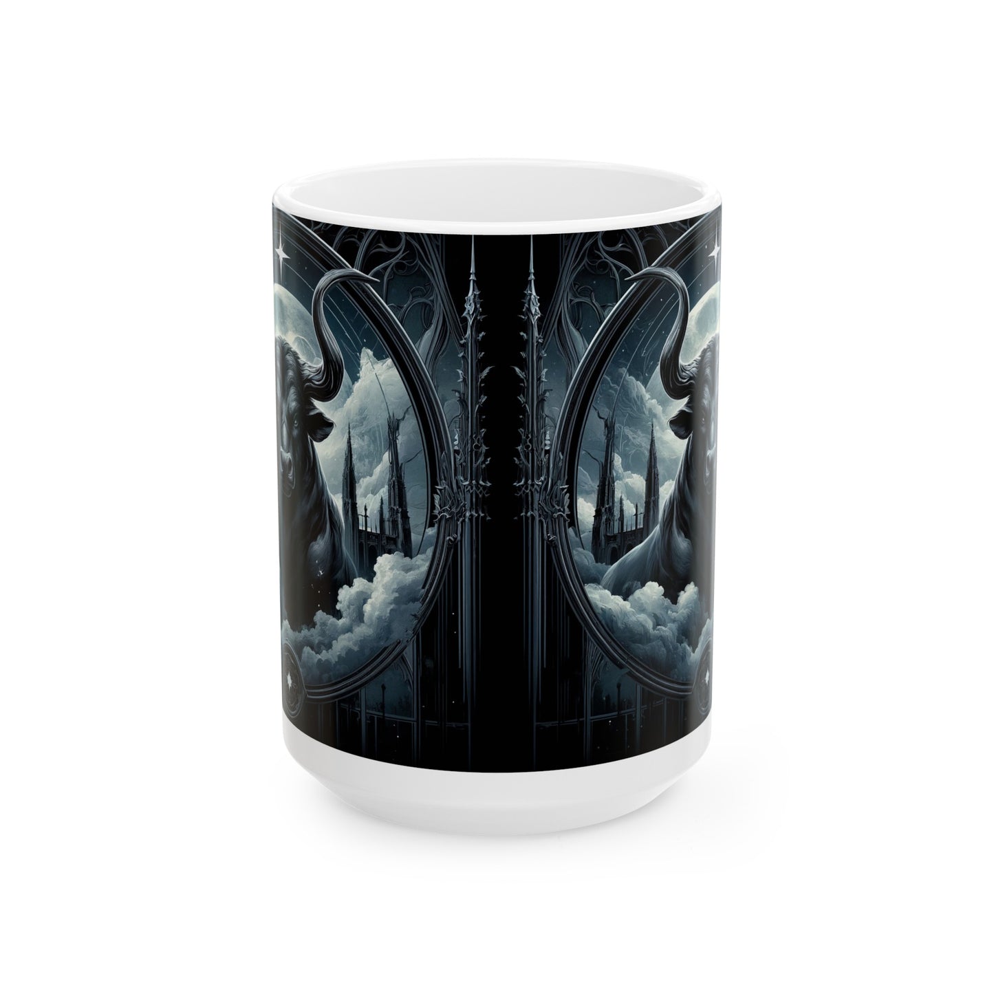 TAURUS GOTHIC Ceramic Mug, (11oz, 15oz)