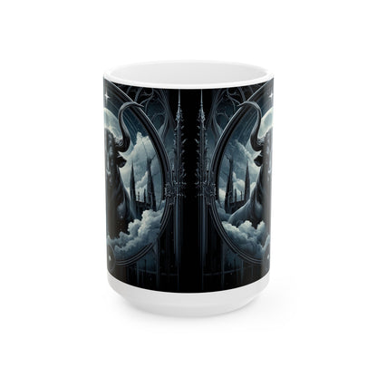 TAURUS GOTHIC Ceramic Mug, (11oz, 15oz)