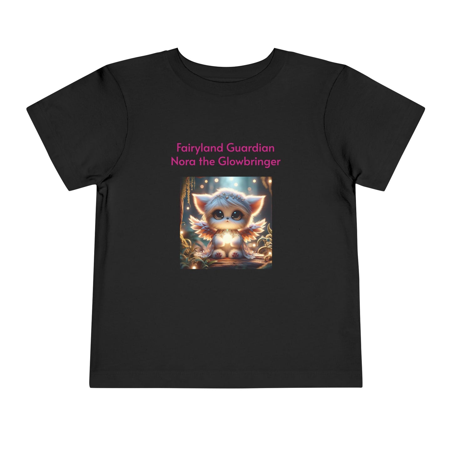Toddler Short Sleeve Tee Nora the Glowbringer