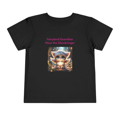 Toddler Short Sleeve Tee Nora the Glowbringer