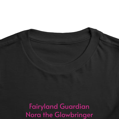 Toddler Short Sleeve Tee Nora the Glowbringer