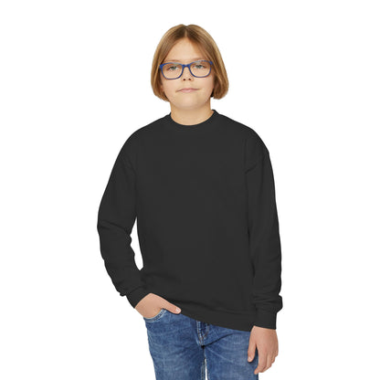 Youth Crewneck Sweatshirt Enjoy Your Life white