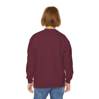 Youth Crewneck Sweatshirt Enjoy Your Life white