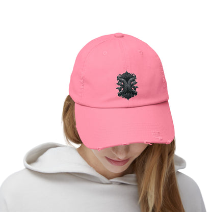 PISCES Unisex Distressed Cap