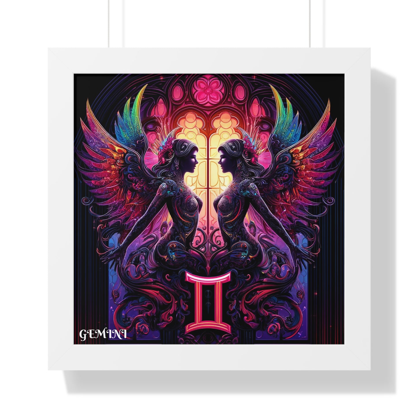 GEMINI Framed Vertical Poster