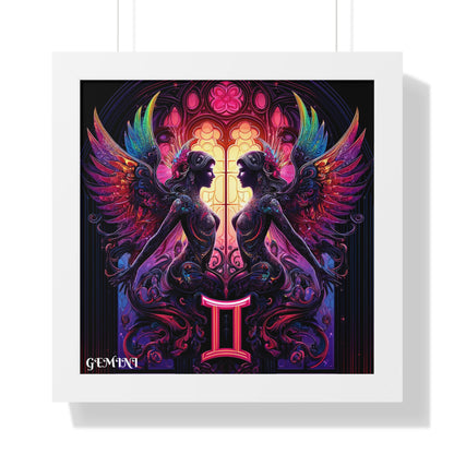 GEMINI Framed Vertical Poster
