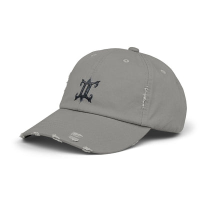GEMINI Unisex Distressed Cap