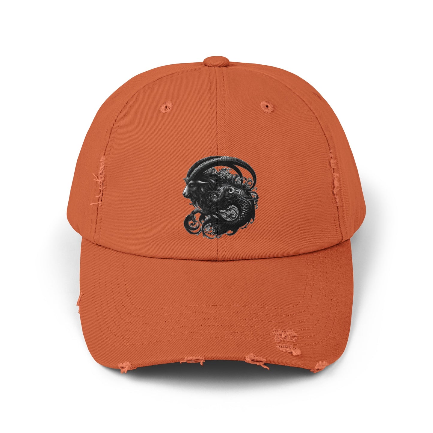 CAPRICORN Unisex Distressed Cap