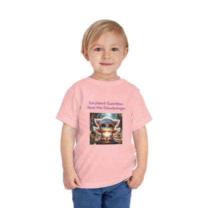 Toddler Short Sleeve Tee Nora the Glowbringer