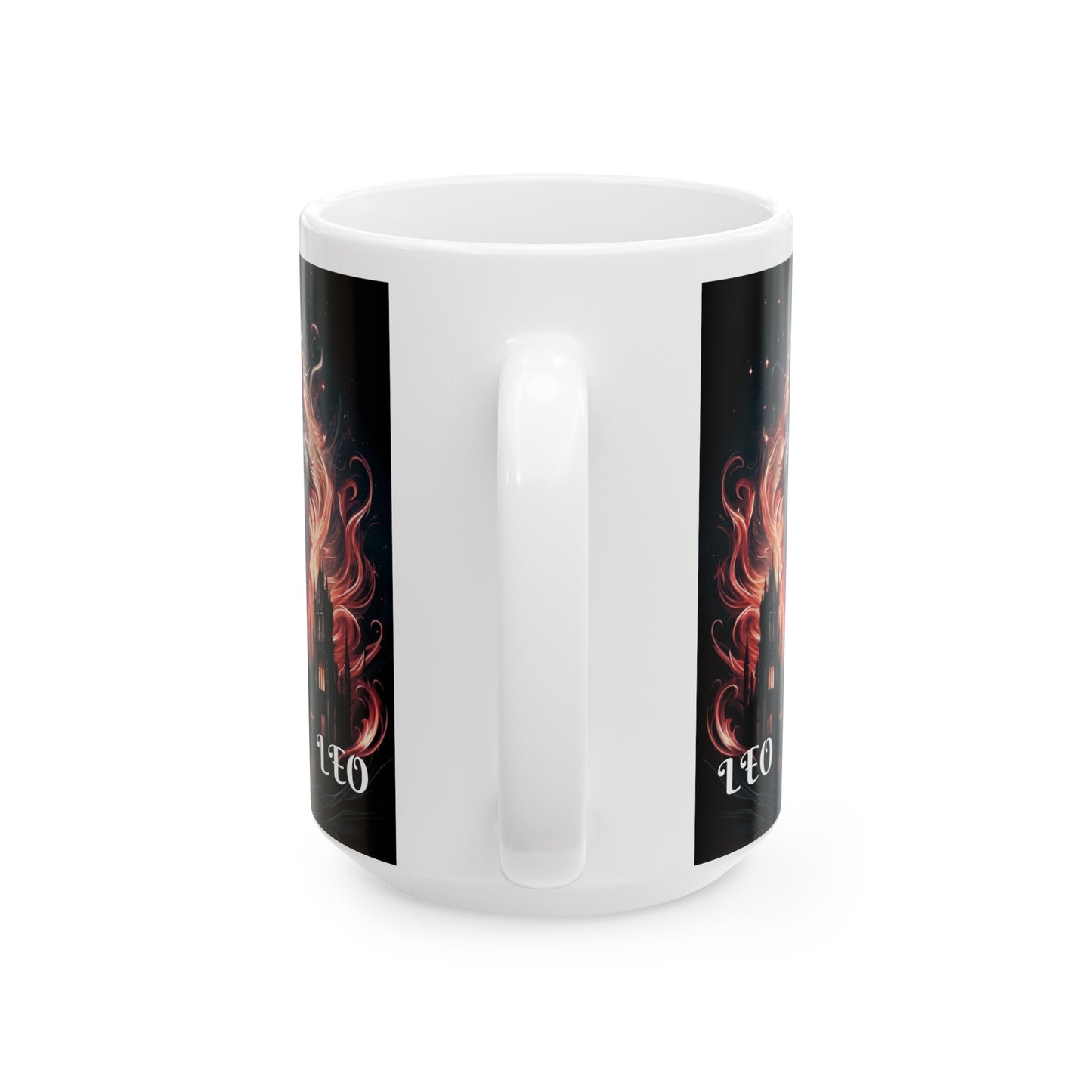 LEO GOTHIC Ceramic Mug, (11oz, 15oz)