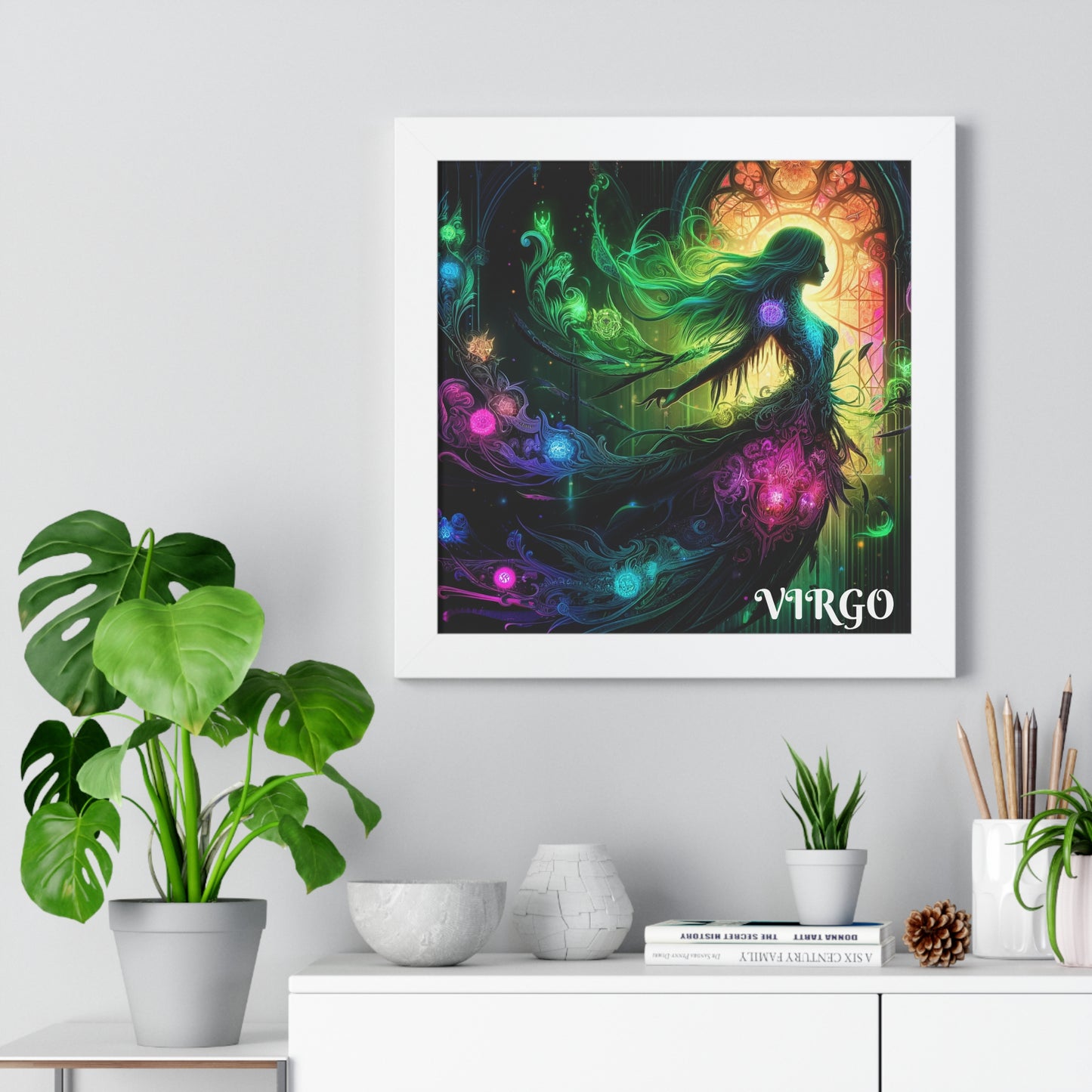 VIRGO Framed Vertical Poster
