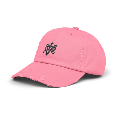VIRGO Unisex Distressed Cap