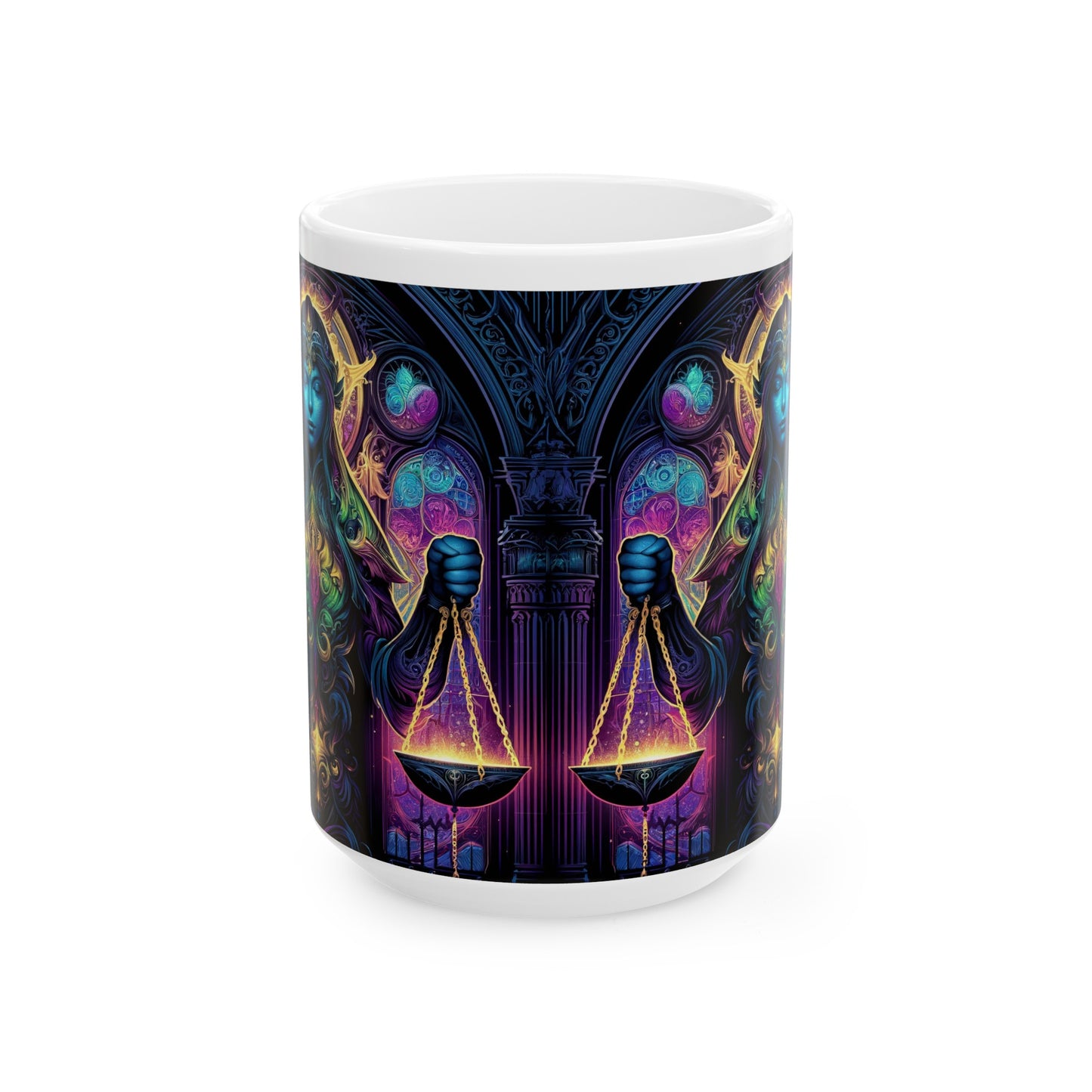 LIBRA Ceramic Mug, (11oz, 15oz)