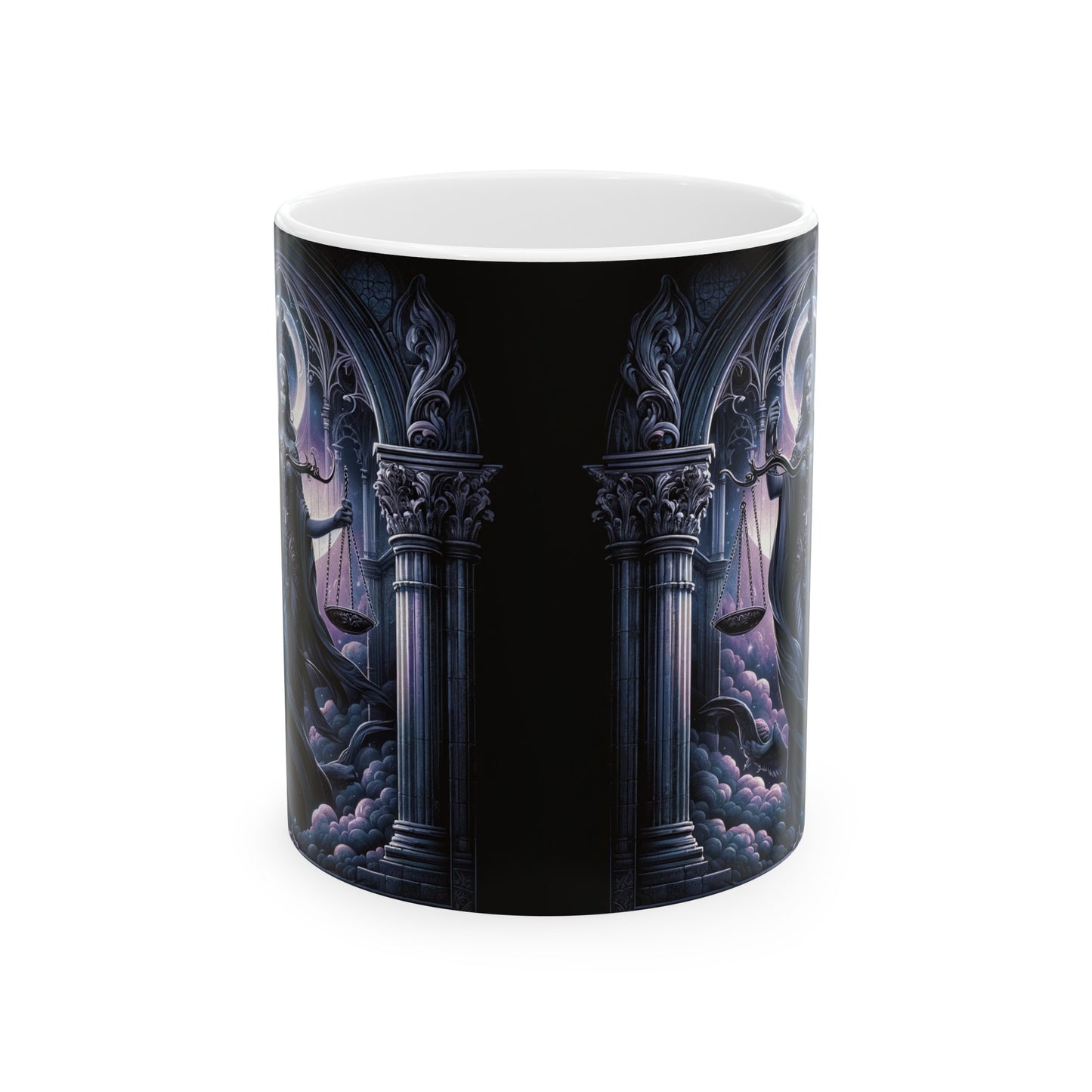 LIBRA GOTHIC Ceramic Mug, (11oz, 15oz)