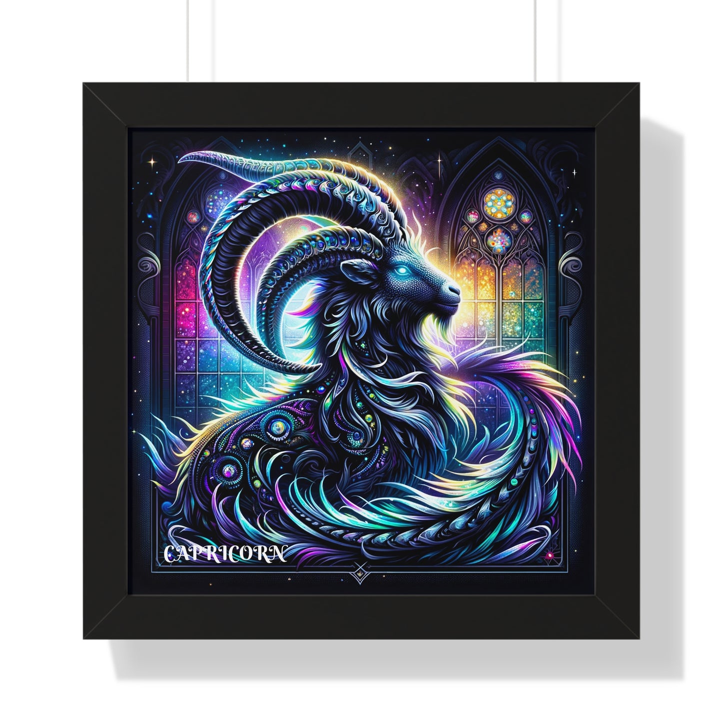 CAPRICORN Framed Vertical Poster